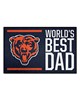 Fan Mats  LLC Chicago Bears Starter Mat Navy Blue