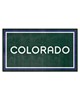 Fan Mats  LLC Colorado Rockies 3x5 Rug Green