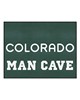 Fan Mats  LLC Colorado Rockies All-Star Mat Man Cave Green