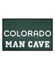 Fan Mats  LLC Colorado Rockies Starter Mat Man Cave Green