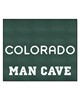 Fan Mats  LLC Colorado Rockies Tailgater Mat Man Cave Green