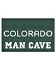 Fan Mats  LLC Colorado Rockies Ulti-Mat Man Cave Green