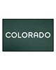 Fan Mats  LLC Colorado Rockies Starter Mat Green