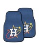 Fan Mats  LLC Houston Astros 2-pc Carpet Car Mat Set Blue