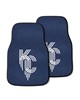 Fan Mats  LLC Kansas City Royals 2-pc Carpet Car Mat Set Blue