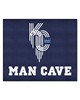 Fan Mats  LLC Kansas City Royals Tailgater Mat Man Cave Blue