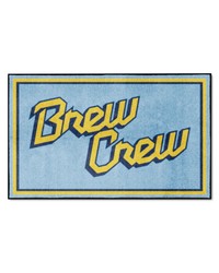 Milwaukee Brewers 4x6 Rug by   