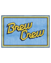 Milwaukee Brewers 5x8 Rug by   