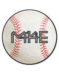 Milwaukee Brewers Baseball Mat by   