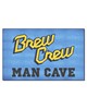 Fan Mats  LLC Milwaukee Brewers Ulti-Mat Man Cave Blue