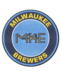 Milwaukee Brewers Roundel Mat by   