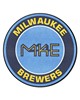 Fan Mats  LLC Milwaukee Brewers Roundel Mat Blue