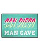 Fan Mats  LLC San Diego Padres Starter Mat Man Cave Mint