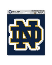 Notre Dame Fighting Irish Matte Decal by   