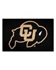 Fan Mats  LLC Colorado Buffaloes Starter Mat Black