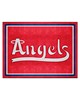 Fan Mats  LLC Los Angeles Angels 8x10 Rug Red