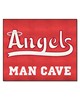 Fan Mats  LLC Los Angeles Angels Tailgater Mat Man Cave Red