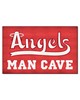 Fan Mats  LLC Los Angeles Angels Ulti-Mat Man Cave Red