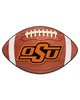 Fan Mats  LLC Oklahoma State Cowboys Football Mat Brown