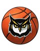 Fan Mats  LLC Kennesaw State Owls Basketball Mat Orange