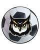 Fan Mats  LLC Kennesaw State Owls Soccer Ball Mat White