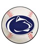 Fan Mats  LLC Penn State Nittany Lions Baseball Mat White