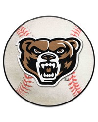 Oakland Golden Grizzlies Baseball Mat by   