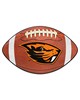 Fan Mats  LLC Oregon State Beavers Football Mat Brown