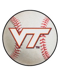Virginia Tech Baseball Mat 26 diameter  by   