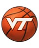 Fan Mats  LLC Virginia Tech Hokies Basketball Mat Orange