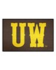 Fan Mats  LLC Wyoming Cowboys Starter Mat Brown