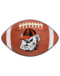 Georgia Bulldogs Football Mat by   