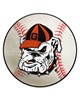 Fan Mats  LLC Georgia Bulldogs Baseball Mat White