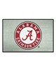 Fan Mats  LLC Alabama Crimson Tide Starter Mat Gray