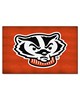 Fan Mats  LLC Wisconsin Badgers Ulti-Mat Red