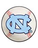 Fan Mats  LLC North Carolina Tar Heels Baseball Mat White