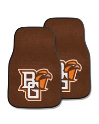 Bowling Green Falcons 2-pc Carpet Car Mat Set by   