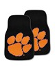 Fan Mats  LLC Clemson Tigers 2-pc Carpet Car Mat Set Black