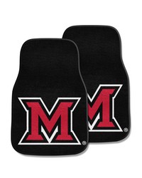 Miami (OH) Redhawks 2-pc Carpet Car Mat Set by   