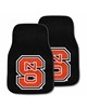 Fan Mats  LLC NC State Wolfpack 2-pc Carpet Car Mat Set Red