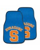 Fan Mats  LLC Syracuse Orange 2-pc Carpet Car Mat Set Blue