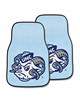 Fan Mats  LLC North Carolina Tar Heels 2-pc Carpet Car Mat Set Blue