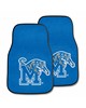 Fan Mats  LLC Memphis Tigers 2-pc Carpet Car Mat Set Blue