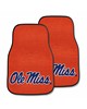 Fan Mats  LLC Ole Miss Rebels 2-pc Carpet Car Mat Set Red