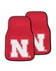 Fan Mats  LLC Nebraska Cornhuskers 2-pc Carpet Car Mat Set Red