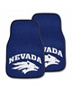 Fan Mats  LLC Nevada Wolfpack 2-pc Carpet Car Mat Set Navy