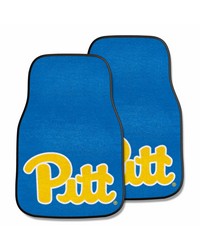 Pitt Panthers 2-pc Carpet Car Mat Set by   