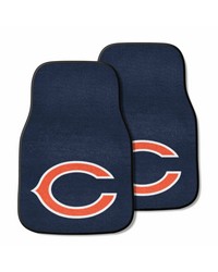 Chicago Bears 2-pc Carpet Car Mat Set by   