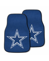 Dallas Cowboys 2-pc Carpet Car Mat Set by   