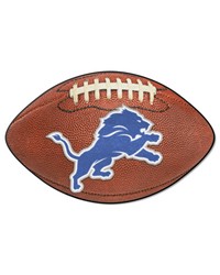 Detroit Lions Football Mat by   